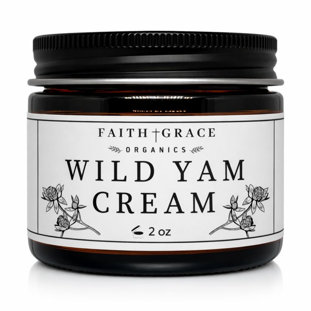 🌿 WILD YAM CREAM | Crema Orgánica 2x1: Alivio Natural de la Menopausia + Balance Hormonal para Adiós al SPM y Acné