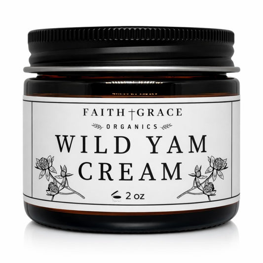 🌿 WILD YAM CREAM | Crema Orgánica 2x1: Alivio Natural de la Menopausia + Balance Hormonal para Adiós al SPM y Acné